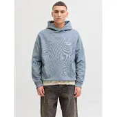 Jack & Jones Felpa Con Cappuccio Stampa Sul Retro