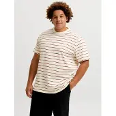 Jack & Jones Plus Size T-shirt A Righe