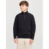Jack & Jones Felpa Con Mezza Zip Semplice Boys