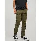 Jack & Jones Pantaloni cargo 'JPSTACE JJTUCKER' oliva