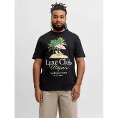 Jack & Jones Plus Size T-shirt Stampa Sul Retro