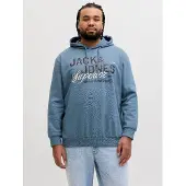 Jack & Jones Plus Size Felpa Con Cappuccio Con Logo