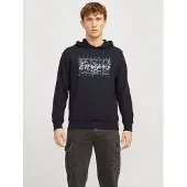 Jack & Jones Felpa Con Cappuccio Stampato