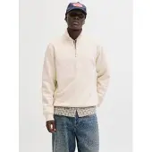 Jack & Jones Felpa Con Mezza Zip