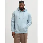 Jack & Jones Plus Size Felpa Con Cappuccio Stampato