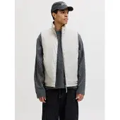 Jack & Jones Gilet grigio / offwhite