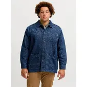 Jack & Jones Plus Size Camicia In Jeans Regular Fit