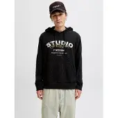 Jack & Jones Felpa Con Cappuccio Stampato