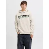 Jack & Jones Felpa Con Cappuccio Stampato