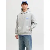 Jack & jones Felpa Con Cappuccio Stampa Sul Retro