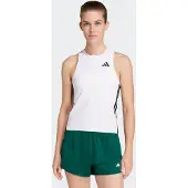 Adidas Women's WE 3-Stripes Tank Canotta Donna (L, bianco)