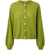 Pieces Cardigan A Maglia | Verde | XS