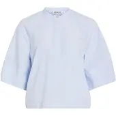 Vila A Maniche Corte Camicia