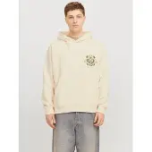 Jack & Jones Felpa Con Cappuccio Stampa Sul Retro