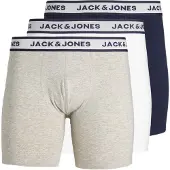 Jack & Jones Plus Size Confezione Da 3 Boxer Aderenti