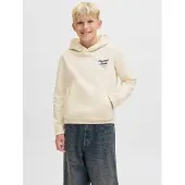 Jack & Jones Felpa Con Cappuccio Stampa Sul Retro Boys