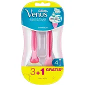 Gillette Venus Sensitive 3+1 — Rasoi Usa e Getta