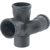 Geberit 393464141 Silent-Pro Albero di derivazione per curva