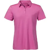 Schöffel Women's Circ Polo Shirt Tauron Maglia polo Donna (44, fuchsia)