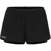 Craft Race Day Split Shorts Pantaloncini da running Uomo (XL, nero)