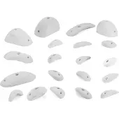 Blue pill Mixed All Appigli da arrampicata (XS-XL, bianco/grigio)