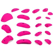 Blue pill Hard Boulder Appigli da arrampicata (XS-XL, fuchsia/bianco)