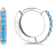 Luxenter Orecchini 'Leofcar' blu