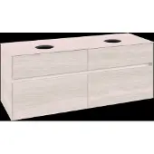 Villeroy & Boch Collaro Meuble sous-lavabo, pour 2 lavabos, 1400x548x500mm, C04800AA, C04800AA