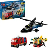 LEGO Elicottero, autopompa e sottomarino