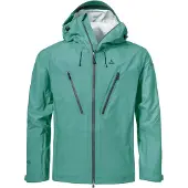 Schöffel Jacket Style Blaueis Giacca antipioggia Uomo (52, turchese)