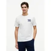 Tommy Hilfiger Mono Sun Graphic Reg White Taglia: XL | Magliette basic Outlet | Uomo | Bianco