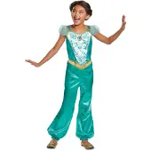 Liragram Costume Da Principessa Jasmine Classica Per Bambina Disney