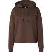 Pieces Felpa Con Cappuccio | Marrone | XS