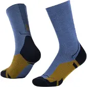 Buff Merino Lightweight Crew Sock LWC4 Calze merino (39-41, blu)