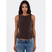 Hiccups for Kids Top marrone