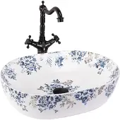REA Lavabo Da Appoggio Veronica Mat Bianco