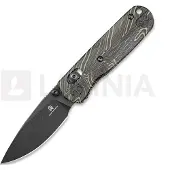 Bestechman Coltello pieghevole Sprite - Blackwash - G10, nero, verde