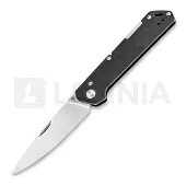 Böker Kihon Bifold 42a 110313, Stonewashed CPM MagnaCut, Black Stainless Steel coltello da tasca, Lucas Burnley design