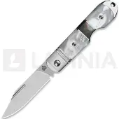 QSP Knife Coltello pieghevole Moray. Mother of Pearl