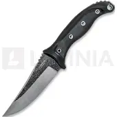 Condor Pandur CTK1818-4.52HC, Natural 1075 Carbon Steel, Black Paper Micarta, coltello fisso, Tony Lennartz design