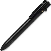 Big Idea Design Base Line Bolt Action Pen BS-BA-DLC Black DLC Titanium, everyday carry penna