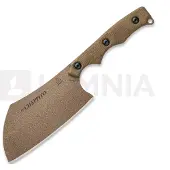 Tops knives El Chappito ECPTO-01 Coyote Tan 1095, Green Canvas Micarta, coltello fisso, design di Leo Espinoza