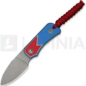 CIVIVI Baby Banter Fixed Jump Edition C23045A-1 Graywashed Nitro-V, Red White Blue G10, coltello fisso, Ben Petersen design