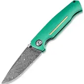 Böker Germany Coltello pieghevole 1969 Mach-1 Damast