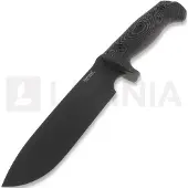 Lionsteel Coltello da sopravvivenza M7 Black Micarta, black blade