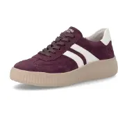 Remonte Sneaker bassa rosso violaceo / bianco
