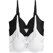 The Set Reggiseno nero / bianco
