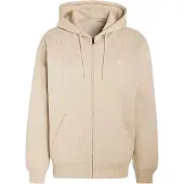 Adidas Originals Giacca di felpa 'Trefoil Essentials' stucco / bianco