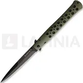 Cold Steel Coltello pieghevole Ti-Lite Linerlock, verde