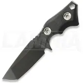 1881 Knifeworks Coltello Micro Tanto, Black G-10